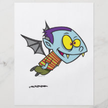 alberner Vampireschläger-Jungencharakter Individuelle Flyer