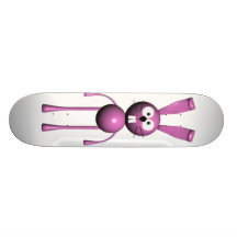 Albernes Kaninchen Skateboard Deck