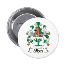Albers Familienwappen Anstecknadelbuttons