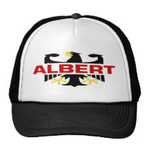 Albert-Familienname Baseball Kappe