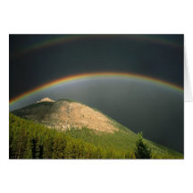 Alberta-Regenbogen Grußkarten