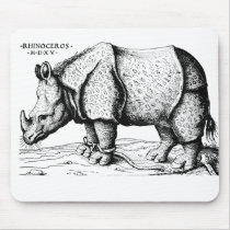 Albrecht Durer - Nashorn mousepads