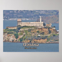 Alcatraz Insel Kalifornien Posterdrucke