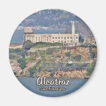 Alcatraz Insel Kühlschrankmagnete