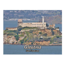 Alcatraz Insel Postkarten