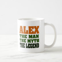 Alex - der Mann, der Mythos, die Legende! Kaffee Haferl
