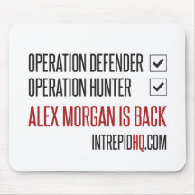 Alex Morgan ist zurück Mousepads