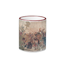 Alexander bei Issus Teetasse