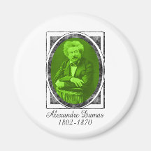 Alexandre Dumas Kühlschrankmagnete