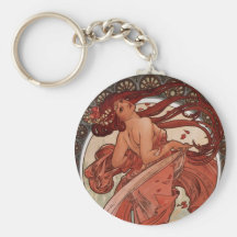 Alfons Mucha-Tanz Schlüsselbänder