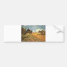 Alfred Sisley Kornfeld 1873 - Getreidefeld-Öl Auto Aufkleber