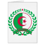 Algerien-Kranz Grußkarte