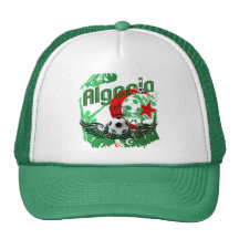 Algerien-Schmutzkunst Fußballfane Algerie Geschenk Retromützen