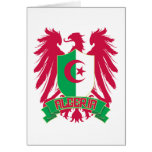 Algerien Winged Grußkarten