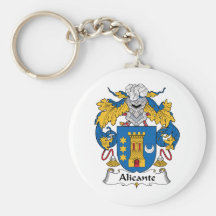 Alicante-Familienwappen Schlüsselband