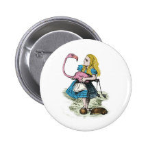 Alice im Wunderland Button