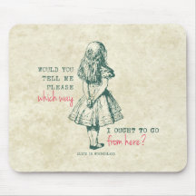 Alice im Wunderland Mousepad