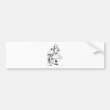 Alice im Wunderland trinken mich Auto Sticker