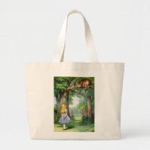 ALICE UND DER CHESHIRECAT EINKAUFSTASCHE