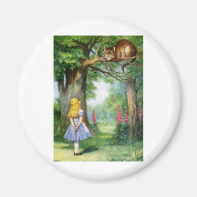 ALICE UND DER CHESHIRECAT KÜHLSCHRANKMAGNET