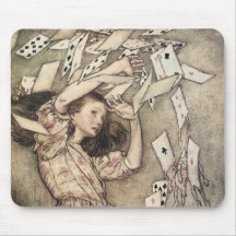 Alices Abenteuer im Märchenland durch Arthur Rackh Mauspad