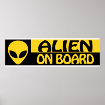 ALIEN AN BORD PLAKAT
