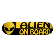 ALIEN AN BORD SKATE BOARD