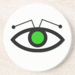 Alien-Augen-Untersetzer