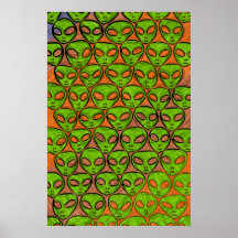 ALIEN FACES POSTERS