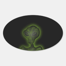 Alien-Invasion Sticker