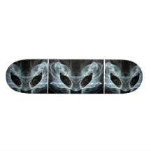 Alien-Katze. Mystischer Fantasie-KunstFractal. Personalisiertes Deck
