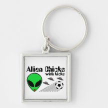 Alien-Küken Schlüsselband