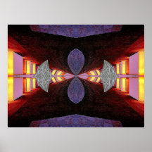 Alien-Kunst - Perspektiven-Plakat