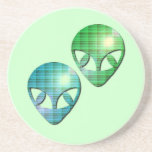 Alien-Paar-Untersetzer