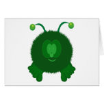 Alien Pom Pom Kumpel-Karte