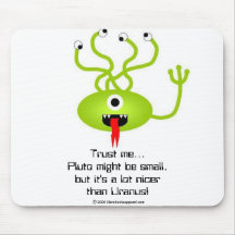 Alien von Pluto mousepad