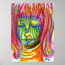 alienprinzessin plakatdrucke