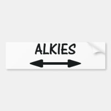 alkies pfeile auto aufkleber