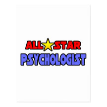 All-Star- Psychologe Postkarte