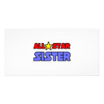 All-Star- Schwester Fotokartenvorlagen