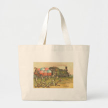 Alle an Bord! Der Ostern-Zug! Tasche