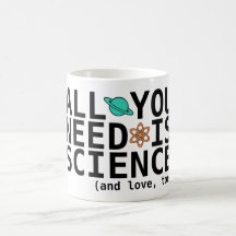 Alle, die Sie benötigen, ist Wissenschaft (und Lie Kaffeetassen