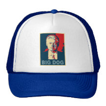 Alle hageln den großen Hund!  Bill Clinton-Produkt Retrocap