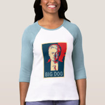 Alle hageln den großen Hund!  Bill Clinton-Produkt Tshirt
