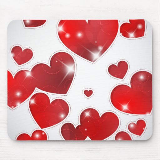 Alle Herzen Mousepad