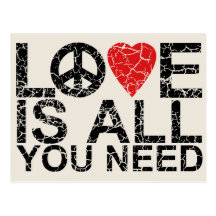 Alle Liebe ist Postkarten