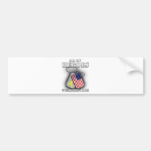 Alle meine Held-Abnutzungs-Erkennungsmarken Auto Sticker