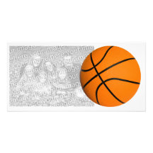 Alle Stern-Fotokarte-Basketball-Schablone