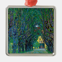 Allee in Schloss Kammer Park durch Gustav Klimt Ornament