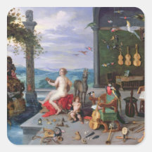 Allegorie von Musik Stickers